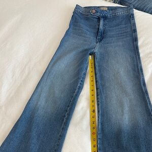 MOTHER Flare Jeans in Classic Blue